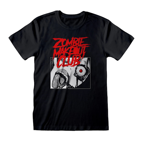 Zombie Makeout Club Unisex Röd Öga T-shirt L Svart Black L