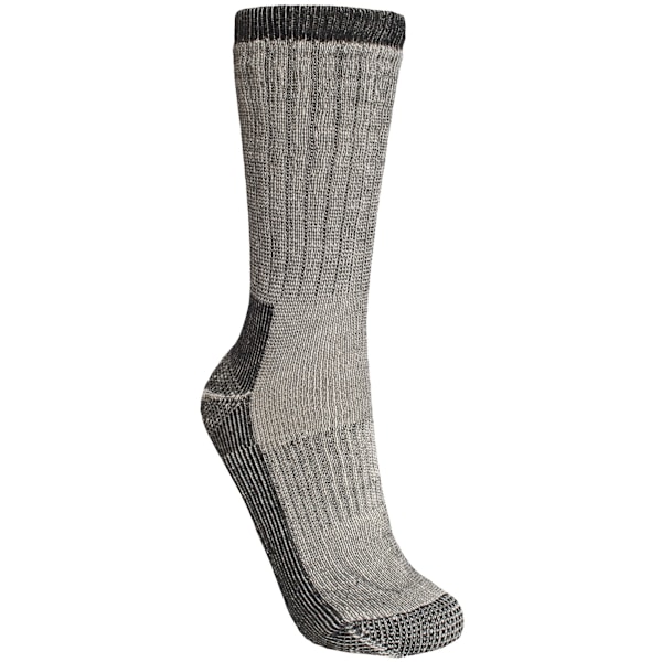 Trespass Mens Stroller Merino Wool Hiking Boot Socks (1 par) 4 Grey Marl 4/7 UK