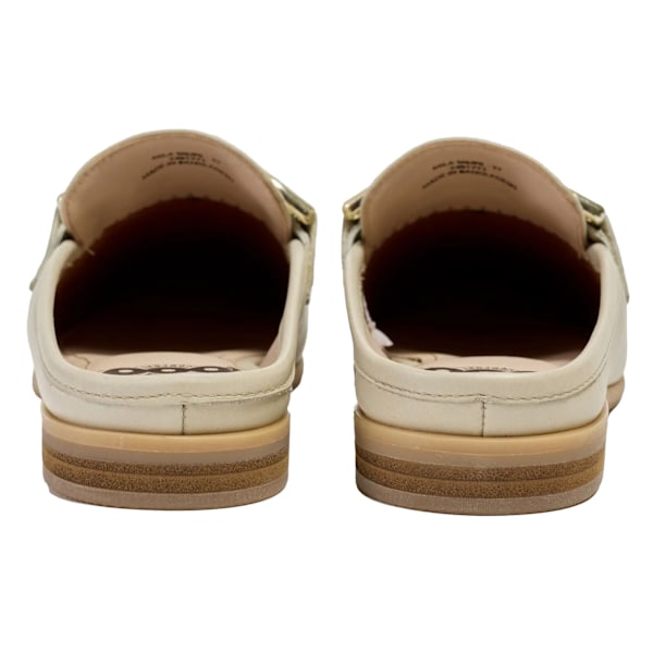 POD Dam/Flickor Mila Lädertofflor 4 UK Taupe Taupe 4 UK