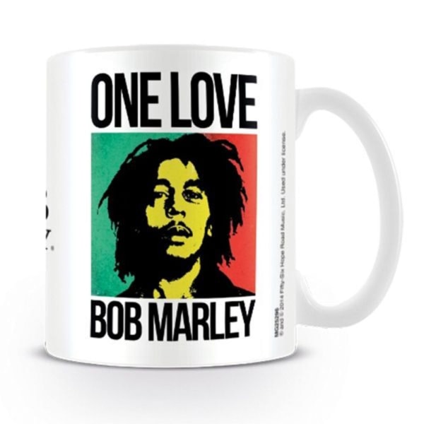 Bob Marley One Love Mugg One Size Flerfärgad Multicoloured One Size