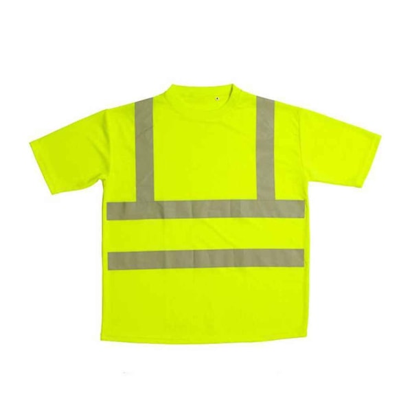 Warrior Unisex Hi-Vis T-shirt XL Fluorescerande Gul Fluorescent Yellow XL