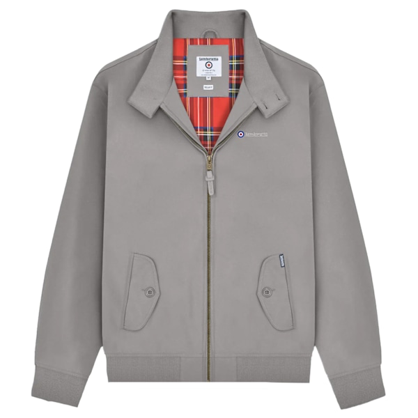 Lambretta Herr Duschresistent Harrington Jacka M Mörkgrå Dark Grey M