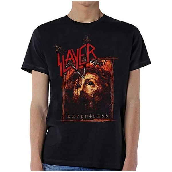 Slayer Unisex Adult Repentless Rectangle T-Shirt S Svart Black S
