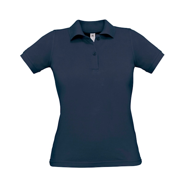 B&C Dam/Dam Safran Pure Polotröja S Marinblå Navy S