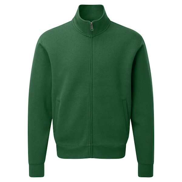 Russell Herr Authentic Full Zip Jacka XS Flaskgön Bottle Green XS