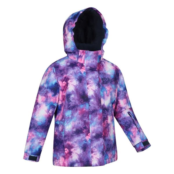 Mountain Warehouse Snowdrop Akvarell Skidjacka för barn Dark Purple 2-3 Years