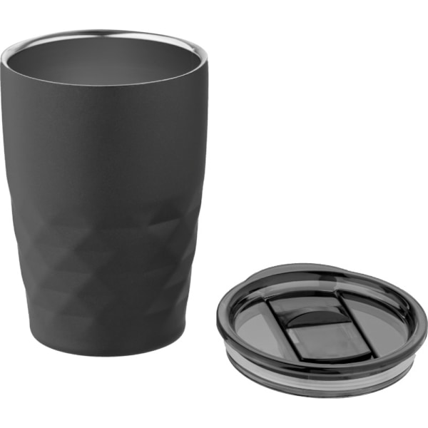 Avenue Geo Isolerad Mugg 12 x 8,5 cm Solid Black Solid Black 12 x 8.5 cm