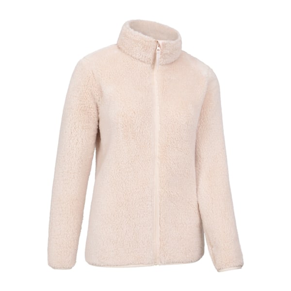 Mountain Warehouse Dam/Dam Teddy Fleece Jacka med Hel Dragkedja 1 Beige 18 UK