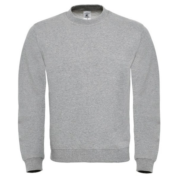 B&C Herr ID.002 Bomullströja 3XL Heather Grey Heather Grey 3XL