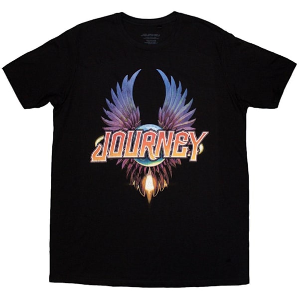 Journey Unisex Vuxen Klassisk Wings T-Shirt XXL Svart Black XXL