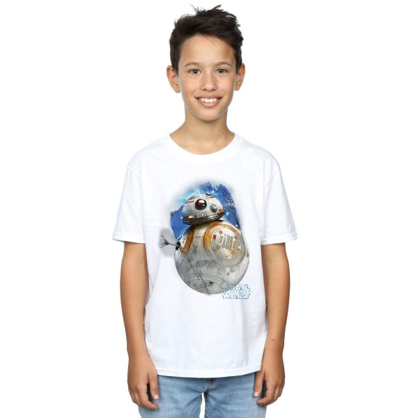 Star Wars Boys The Last Jedi BB-8 Borstad T-shirt 5-6 år Whi White 5-6 Years