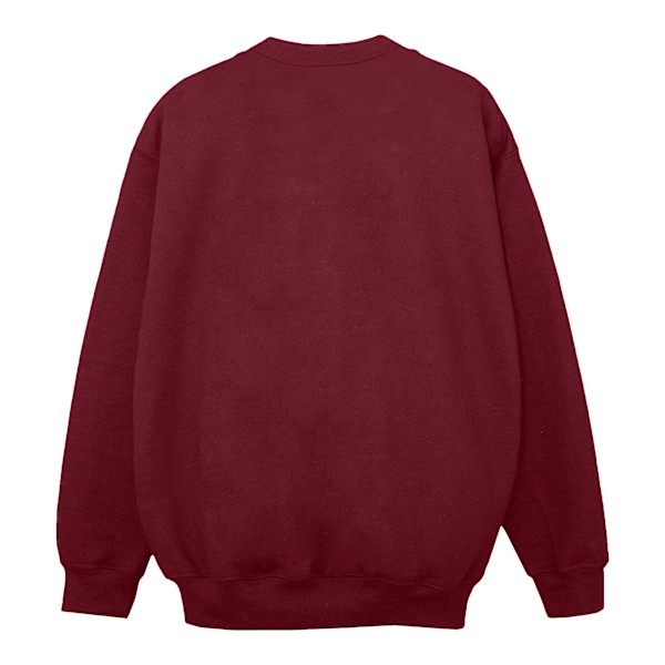 Elf Dam/Damer OMG Santa Foto Sweatshirt XXL Bourgogne Burgundy XXL