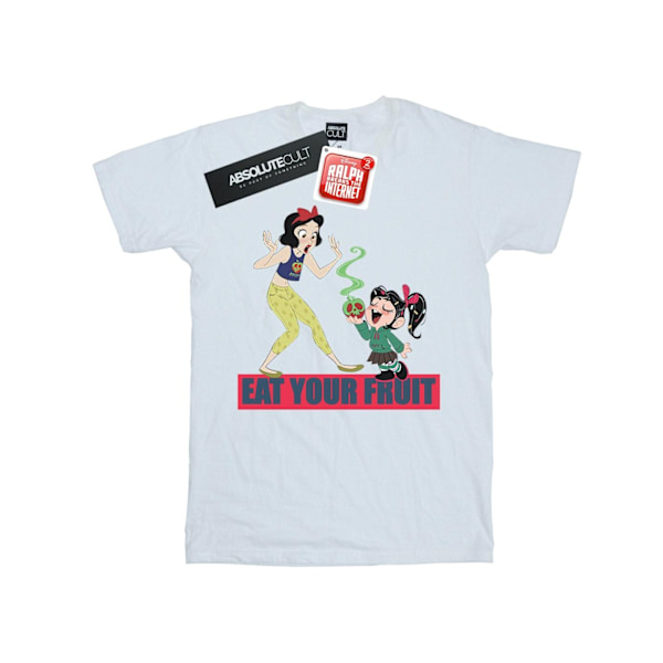 Disney Wreck It Ralph Eat Your Fruit T-shirt L Vit White L