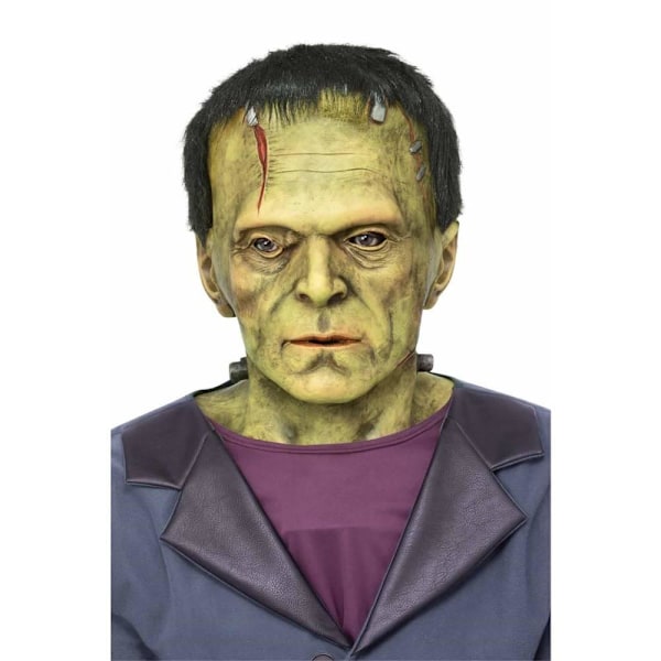 Universal Monsters Unisex Vuxen Frankenstein Latex Mask One Size Green One Size