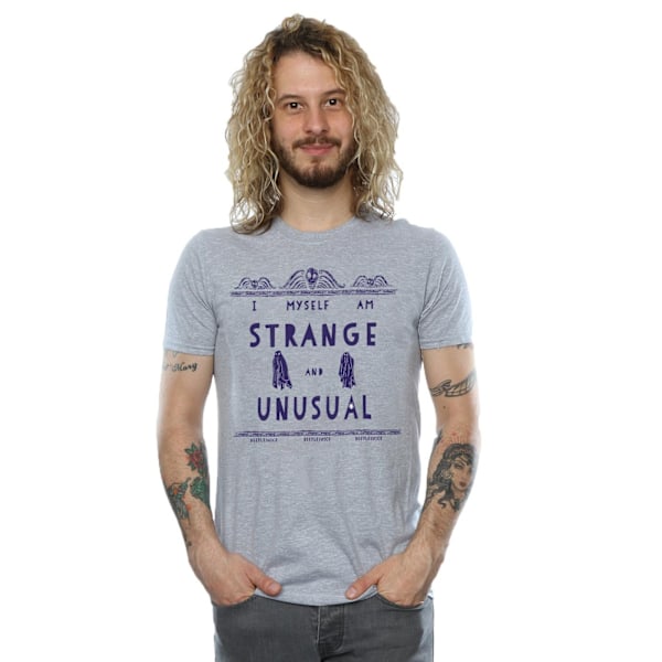 Beetlejuice Herr Strange And Unusual T-Shirt S Sports Grey Sports Grey S