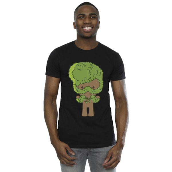 Marvel herr I Am Groot Chibi Flex T-shirt 4XL svart Black 4XL
