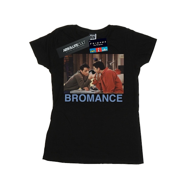 Friends Dam/Damer Joey Och Ross Bromance Bomull T-Shirt S B Black S