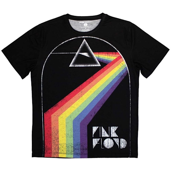 Pink Floyd Unisex Vuxen Prism Arch T-Shirt XXL Svart Black XXL