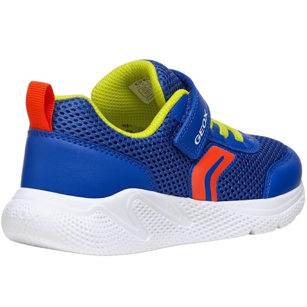 Geox Pojkar J Sprintye Träningsskor 4 UK Royalblå/Röd Royal Blue/Red 4 UK