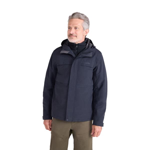 Mountain Warehouse Herr Maple 3-i-1 Vattentät Jacka L Marinblå Navy L