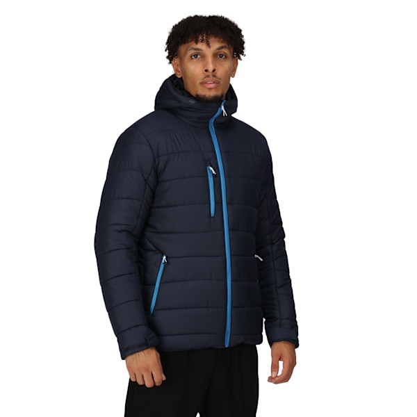 Regatta Navigate Thermal Padded Jacket M Navy/French Blue för män Navy/French Blue M