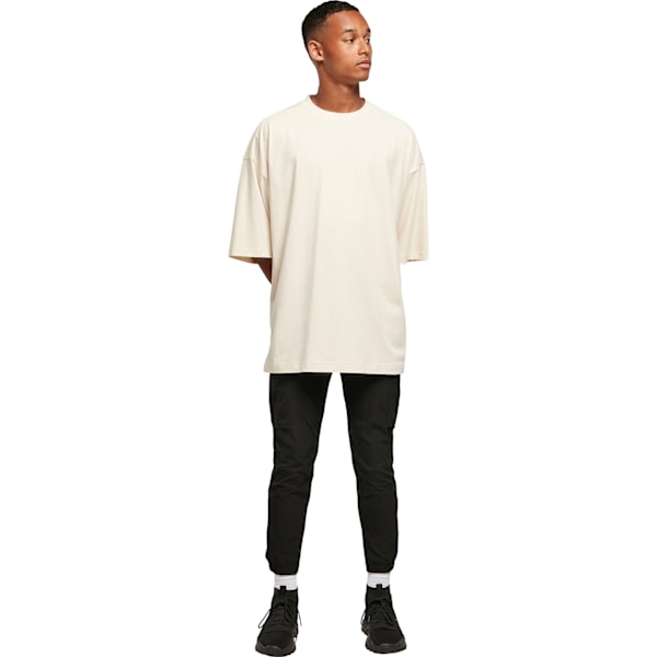 Bygg ditt varumärke herr oversized T-shirt XL vit sand White Sand XL