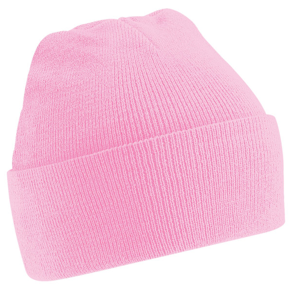 Beechfield Soft Feel Stickad Vintermössa En Storlek Klassisk Rosa Classic Pink One Size