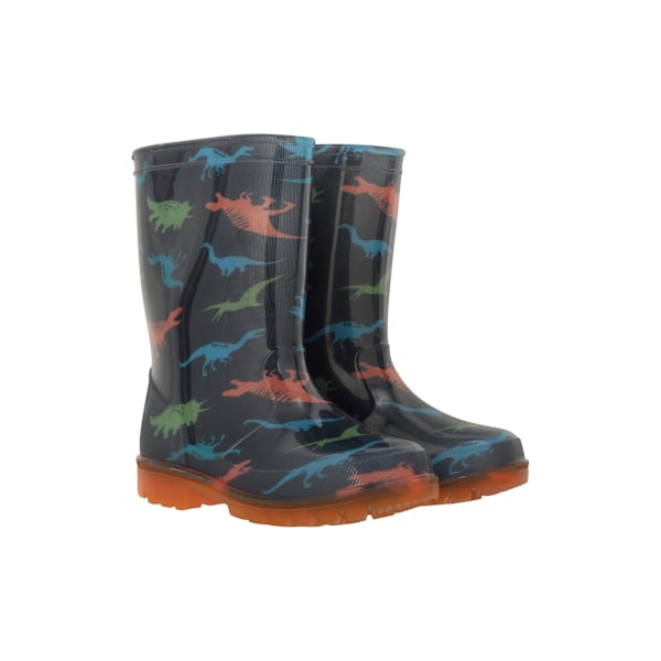 Mountain Warehouse Barnens/Barn Splash Dinosaurie Ljus Upp Brunn Bright Blue 6 UK Child