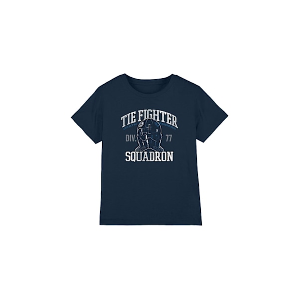 Star Wars Barn/Kids Tie Fighter Squadron T-Shirt 9-10 År Navy 9-10 Years