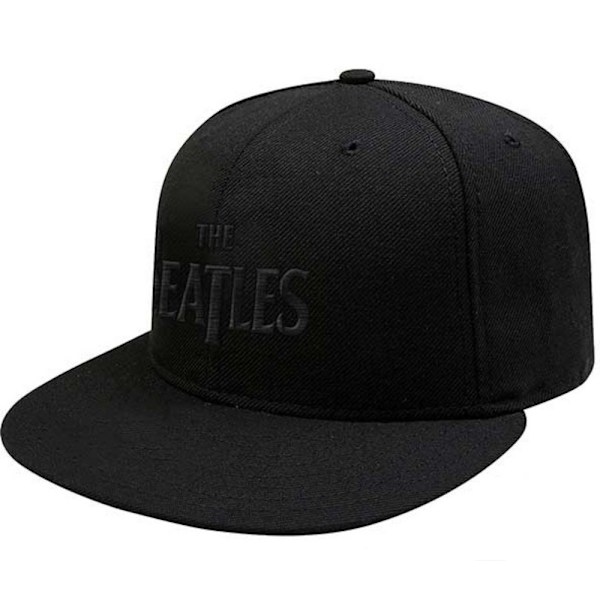 The Beatles Unisex Adult Drop T Logo Snapback Cap One Size Blac Black/Green One Size
