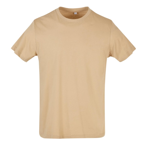 Bygg ditt varumärke Herr Basic Rund Hals T-shirt 4XL Union Beige Union Beige 4XL