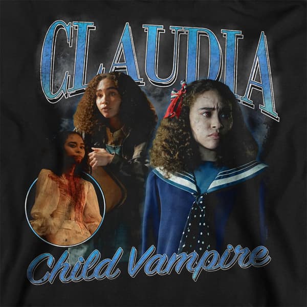 Interview With The Vampire Unisex Vuxen Claudia Homage Tröja Black S