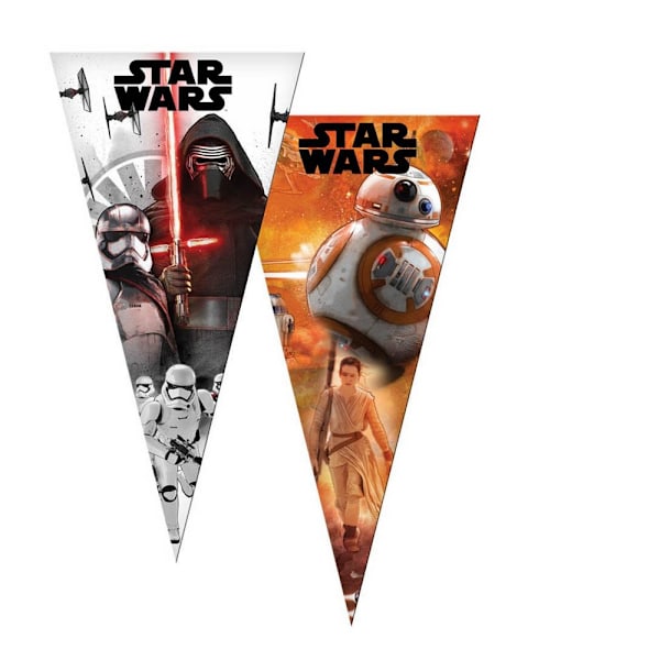 Star Wars Födelsedagskottar Festpåsar (6-pack) En Storlek Flerfärgad Multicoloured One Size