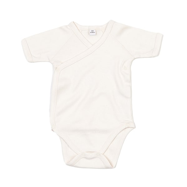 Babybugz Baby Organic Kimono Bodysuit 0-3 månader ekologisk natur Organic Natural 0-3 Months