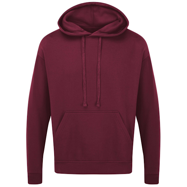 Ultimate Everyday Apparel Unisex Vuxen Hoodie 5XL Bourgogne Burgundy 5XL