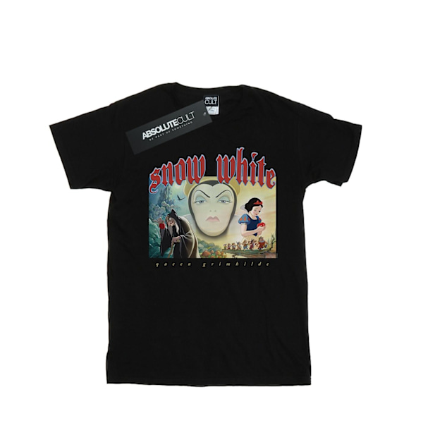 Disney Dam/Kvinnor Snövit Och Drottning Grimhilde Bomull Pojkvän Black XL