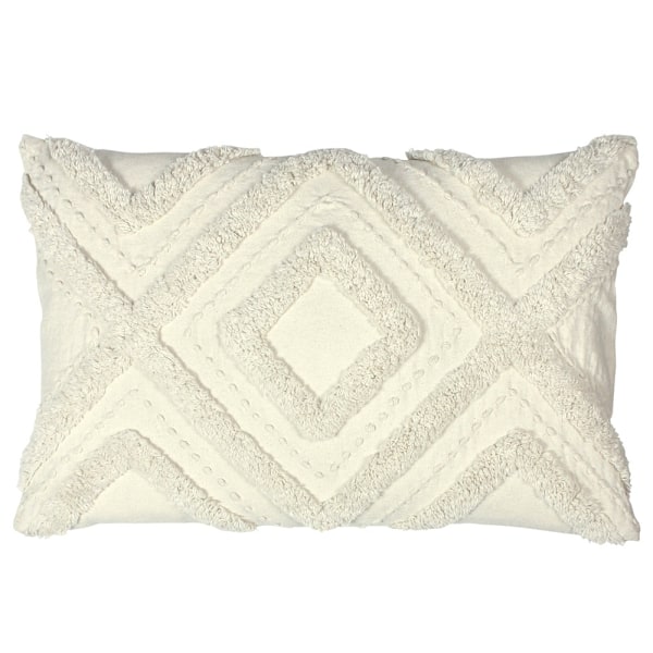 Furn Orson Tuftat Kuddfodral One Size Ecru Ecru One Size