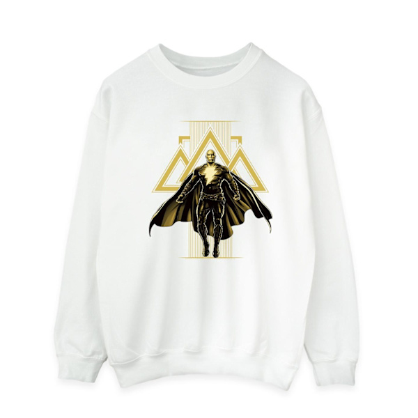 DC Comics Herr Svart Adam Rising Gyllene Symboler Sweatshirt M Vit White M