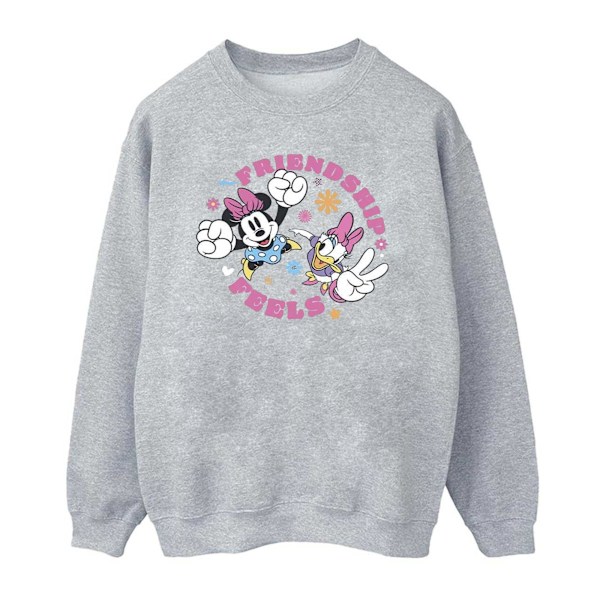 Disney Womens/Ladies Minnie Mouse Daisy Friendship Sweatshirt S Sports Grey S