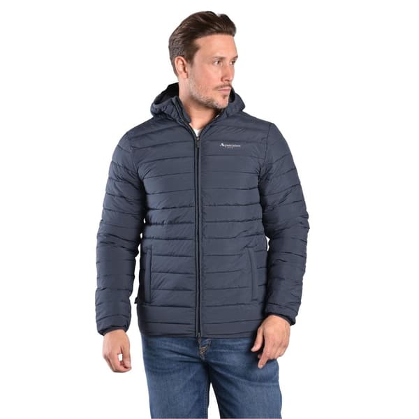 Aquascutum Herr Active Vadderad Jacka S Marinblå Navy Blue S