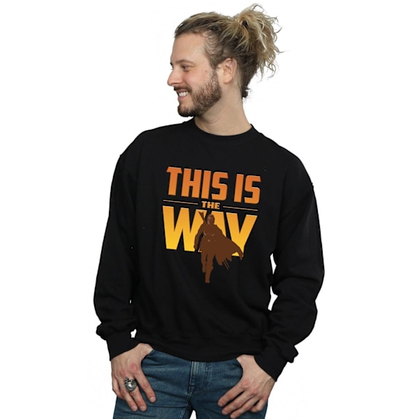 Star Wars Herr The Mandalorian This Is The Way Sweatshirt 5XL B Black 5XL