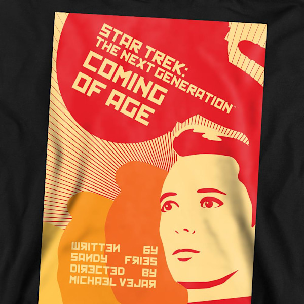 Star Trek Unisex Vuxen The Next Generation Säsong 1 Avsnitt 19 Black XL