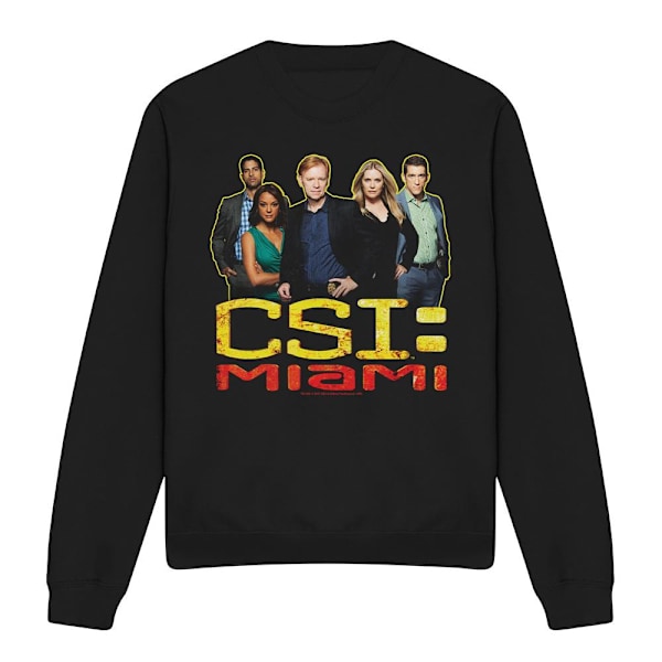 CSI: Miami Unisex Vuxen Cast Sweatshirt M Svart Black M