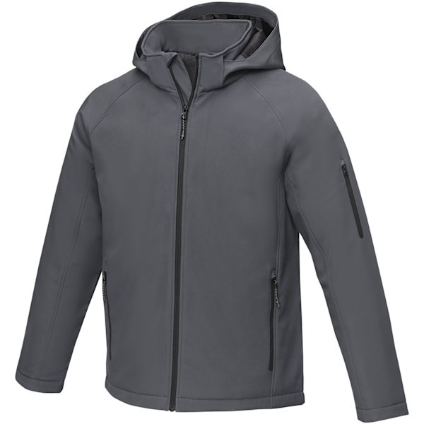 Elevate Essentials Herr Notus Vadderad Softshelljacka M Storm Storm Grey M