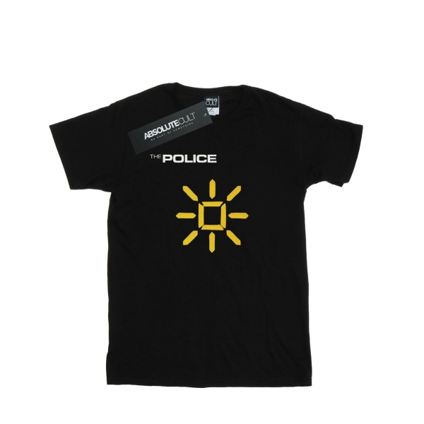 The Police Girls Invisible Sun Cotton T-Shirt 7-8 Years Black Black 7-8 Years