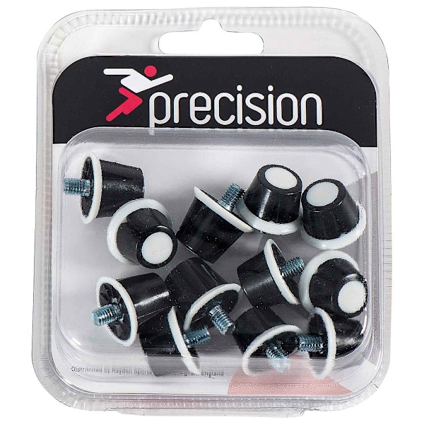 Precision Nylon Fotbollsdobbar (12-pack) One Size Svart/Vit Black/White One Size