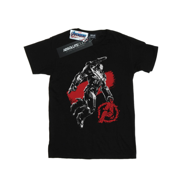 Marvel Boys Avengers Endgame Mono War Machine T-shirt 5-6 år Black 5-6 Years