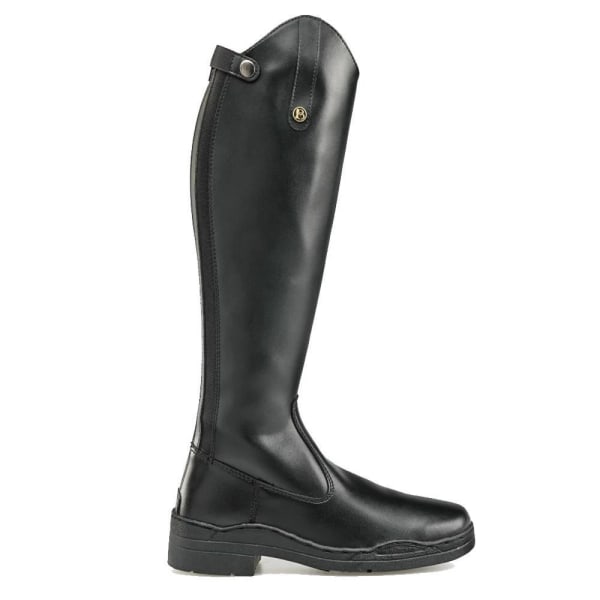 Brogini Adults Modena Synthetic Wide Long Boots 4.5 UK Black Black 4.5 UK