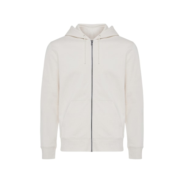 Iqoniq Unisex Vuxen Abisko Återvunnen Bomull Full Zip Hoodie M Na Natural Raw M