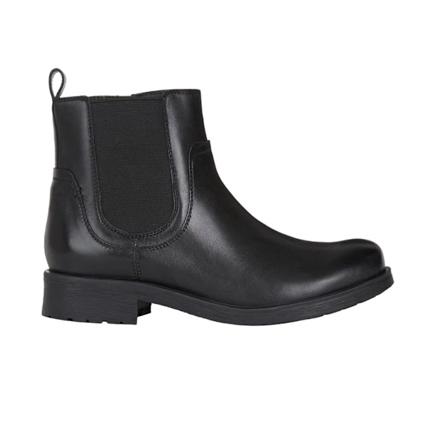Geox Rawelle Ankle Boots i Läder för Kvinnor/Dam Storlek 7 UK Svart Black 7 UK